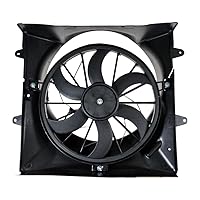 Vista 218 de Conjunto de ventilador de refrigeración de radiador TRQ Compatible con Ford Escape 2020-2022 FO3115228