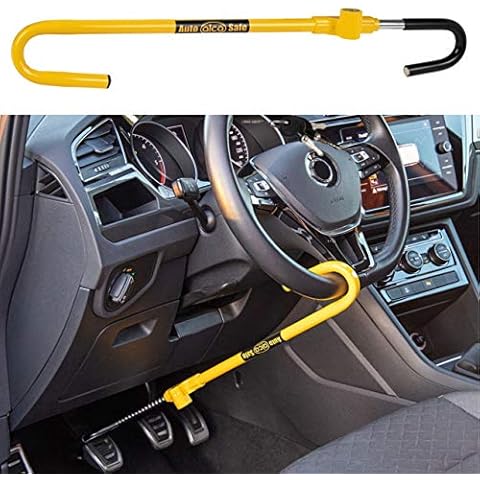 alca Germany Car Pedal to Steering Wheel Lock Clutch Break Anti-Theft Cover