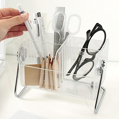 MURTISIDDH Desire Acrylic Desktop Remote Control Holder 4