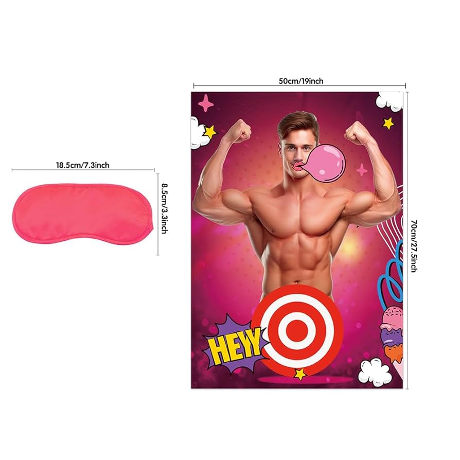 JIFEHYYH Bachelorette Party Games Pin The Pants Junk On The Hunk Games,Night Party Games,Bridal Shower Games Poster and Stickers, Purple, Pink, Red : Home & Kitchen - Amazon.com jifehyyh-bachelorette-party-games-pin-the-pants-junk-on-the-hunk-games-night-party-games-bridal-shower-games-poster-and-stickers-purple-pink-red-home-kitchen-amazon-com