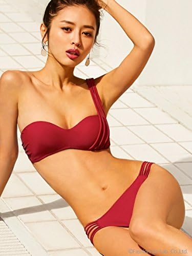 Amazon Ravijour ラヴィジュール Strings One Shoulder ビキニセット オーバーウェア 通販