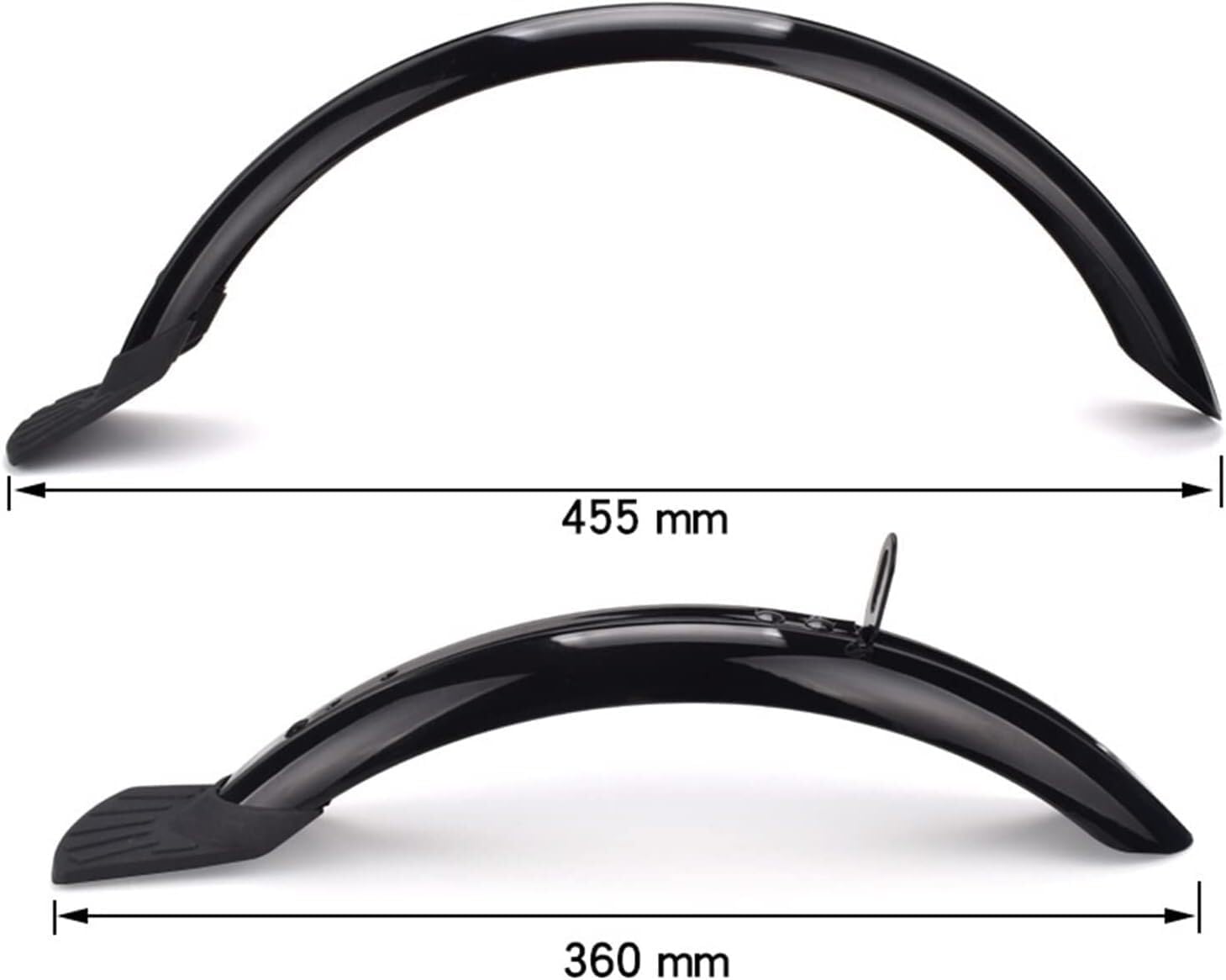 Bike Fender, Portable Bicycle Mudguard,Portable Adjustable Bike Mud Guard Fenders set, Bicycle Fender All-Inclusive Bike Mudguard Bicycle Accessories Compatible With 16 20 Inch Folding Bicycle Accesor