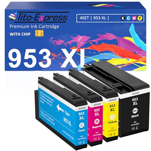 Cartouche 953XL compatible premium pour des documents aux lignes précises