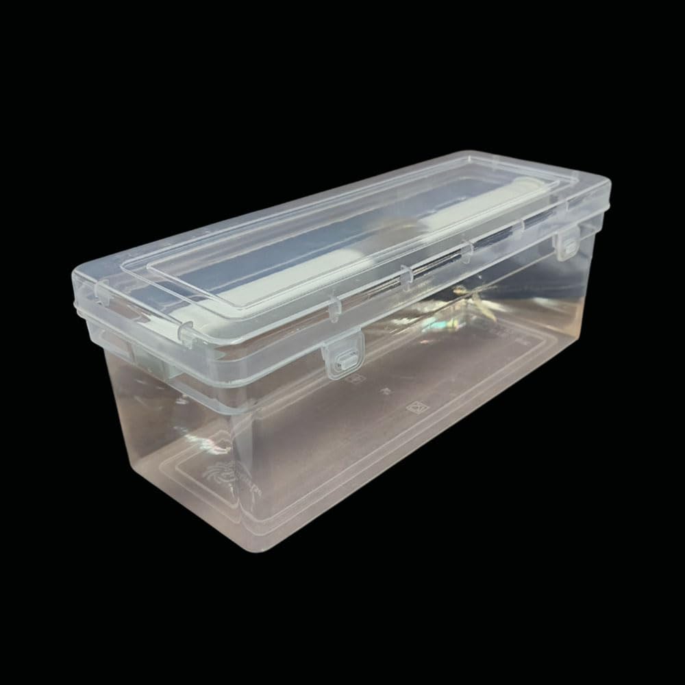 Fashnkart Women's Transparent Bangle Storage Box For | Chudi Organizer With Lid | Plastic Bangles Case For Jewellery & Accessories 1 Pcs