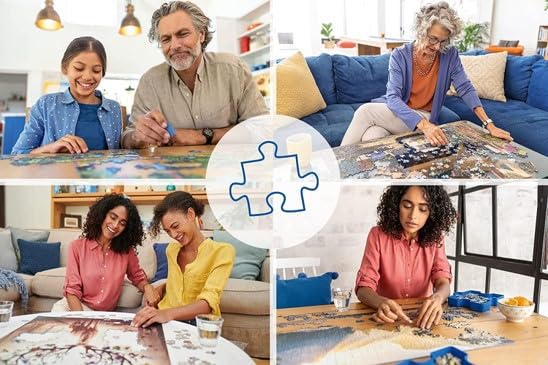 Ravensburger - Puzzle 1000 pièces - Le marché de Noël - Adultes et enfants dès 14 ans - Puzzle de qualité supérieure - 17546, TU Ravensburger - Puzzle 1000 pièces - Le marché de Noël - Adultes et enfants dès 14 ans - Puzzle de qualité supérieure - 17546, TU