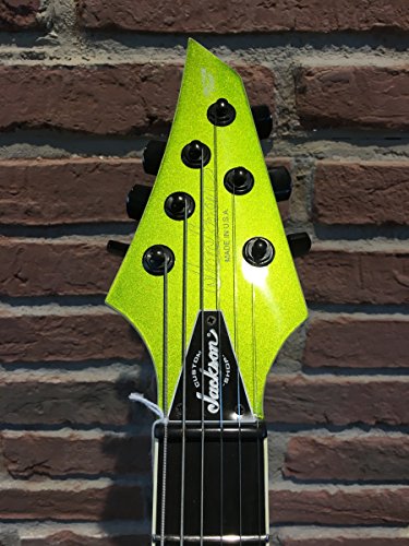 Jackson Custom Select SL2 HT Lime Green - Les Beatles, Paul McCartney, John Lennon, RIngo Starr, George Harrison Jackson Custom Select SL2 HT Lime Green – Image 6