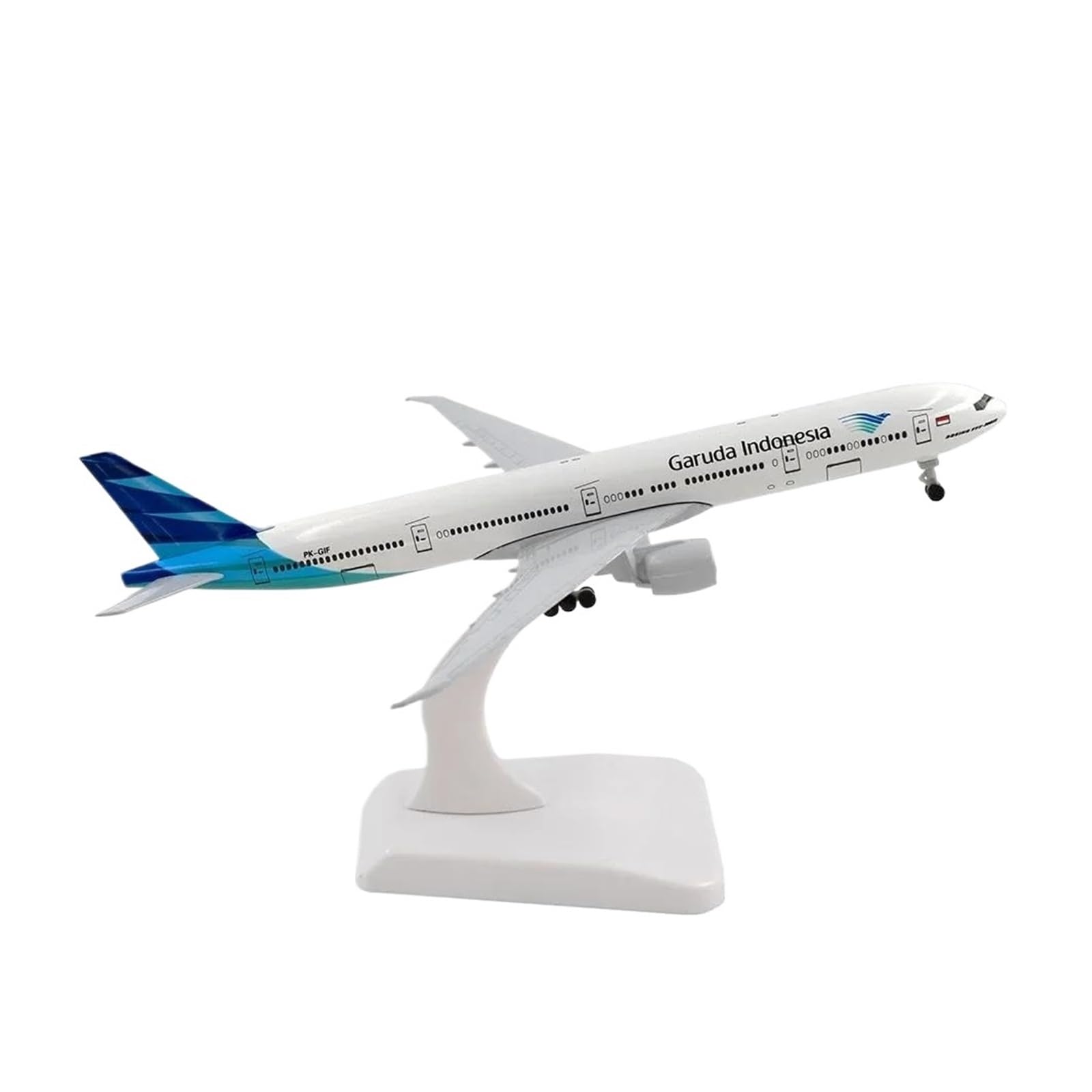 20cm dla Garuda Indonezja Boeing 777 z podwoziem B777 aluminiowy model samolotu zabawka do kolekcji do kolekcji i wyświetlania