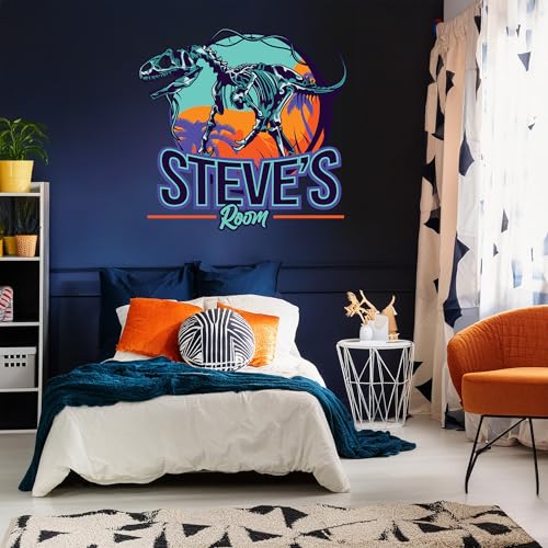 Vinilo Decorativo Personalizado Dinosaurio T-Rex para Niños miniatura 4