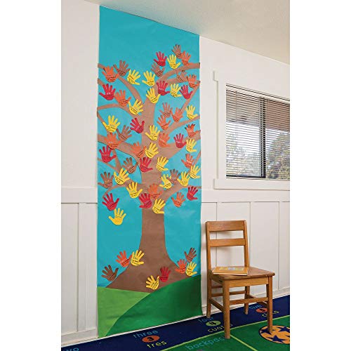 Colorations Dsbg Dual Surface Paper Roll Classroom Supplies For Arts And Crafts Bright Green (36" X 1000') #TOP3