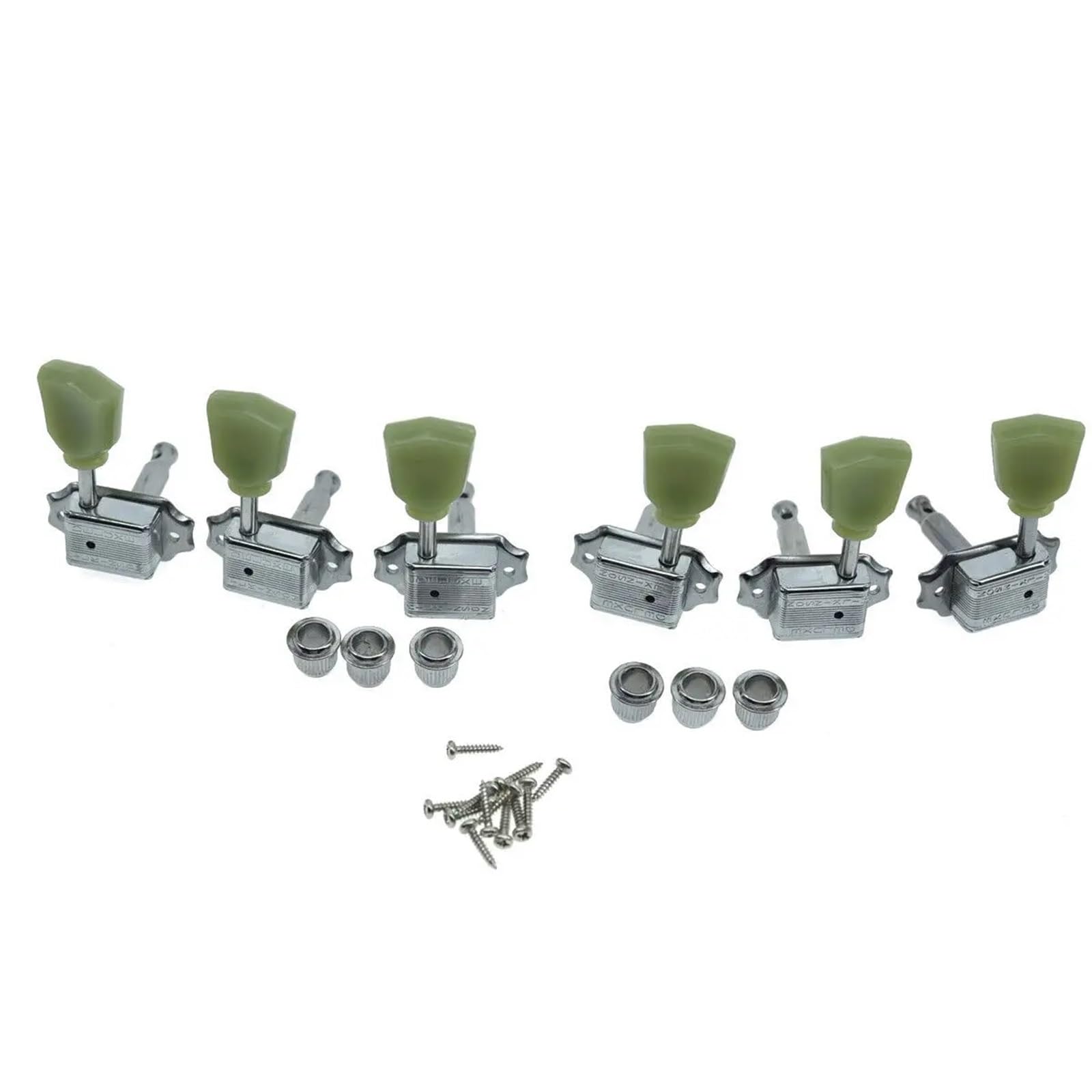 Gitarren-Stimmwirbel, 1 Set, Deluxe-Vintage-Gitarren-Stimmmechanik, Stimmwirbel (NI-Vintage-Taste)