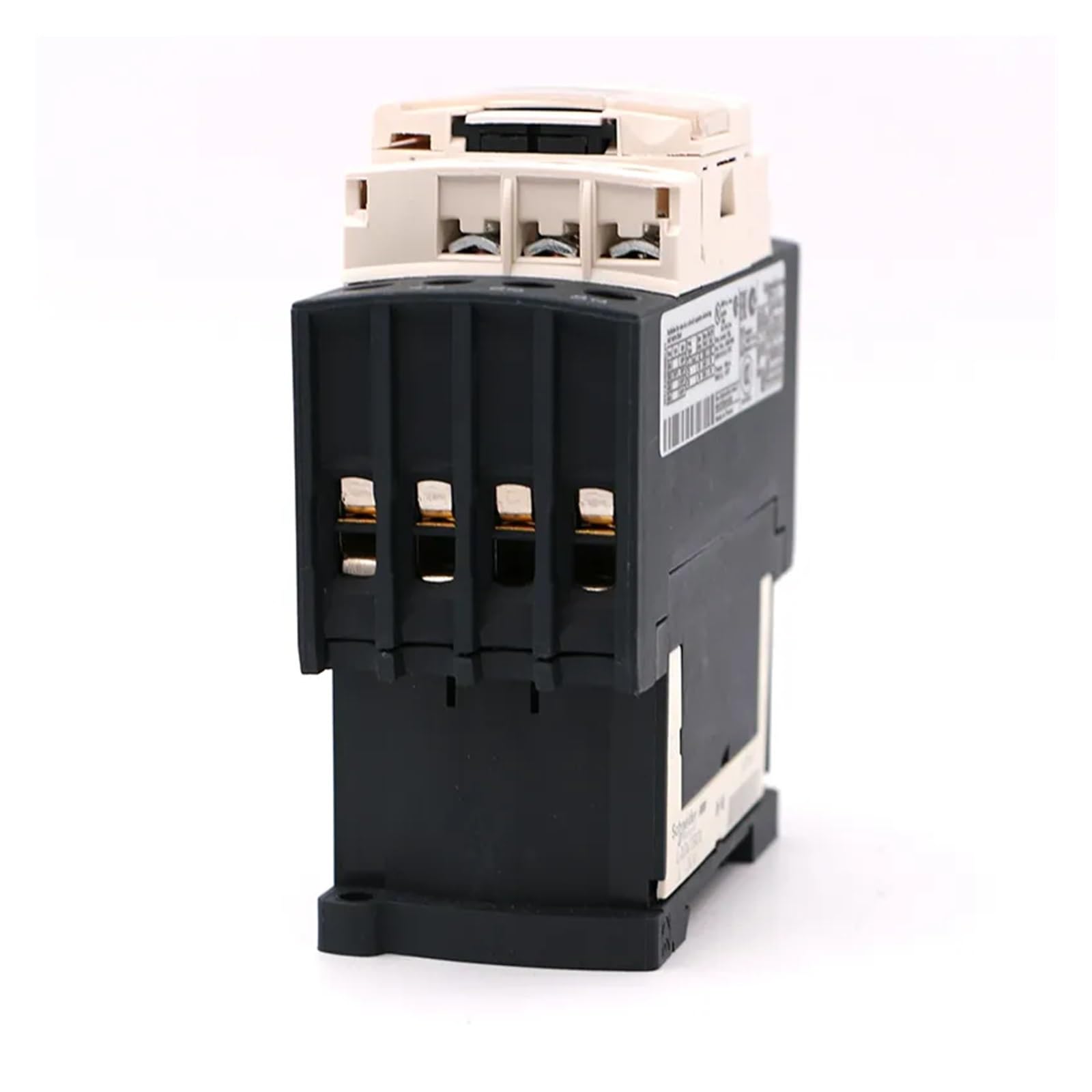 Contactor electromagnético CC LC1DT32JD, 4 Polos, 4 NO, LC1-DT32JD, 32 A, 12 V CC, Bobina