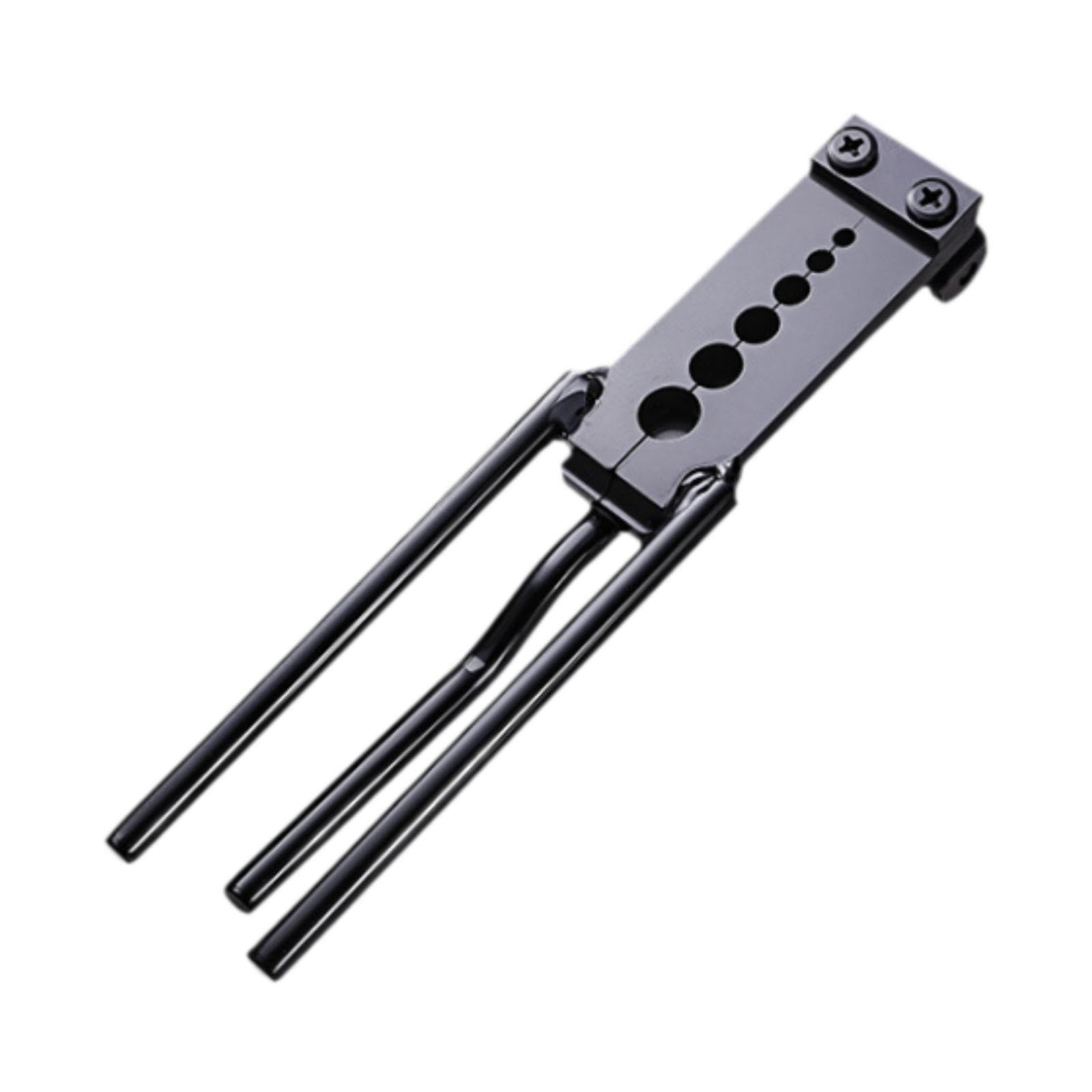 Heavy Duty Air Brake Hose Riveting Pliers, Press Type Hand Riveter Tool for Truck Air Line Repair, 6 Sizes 4/5/7/9/11/13MM, 9.5 Inch Ergonomic Handle