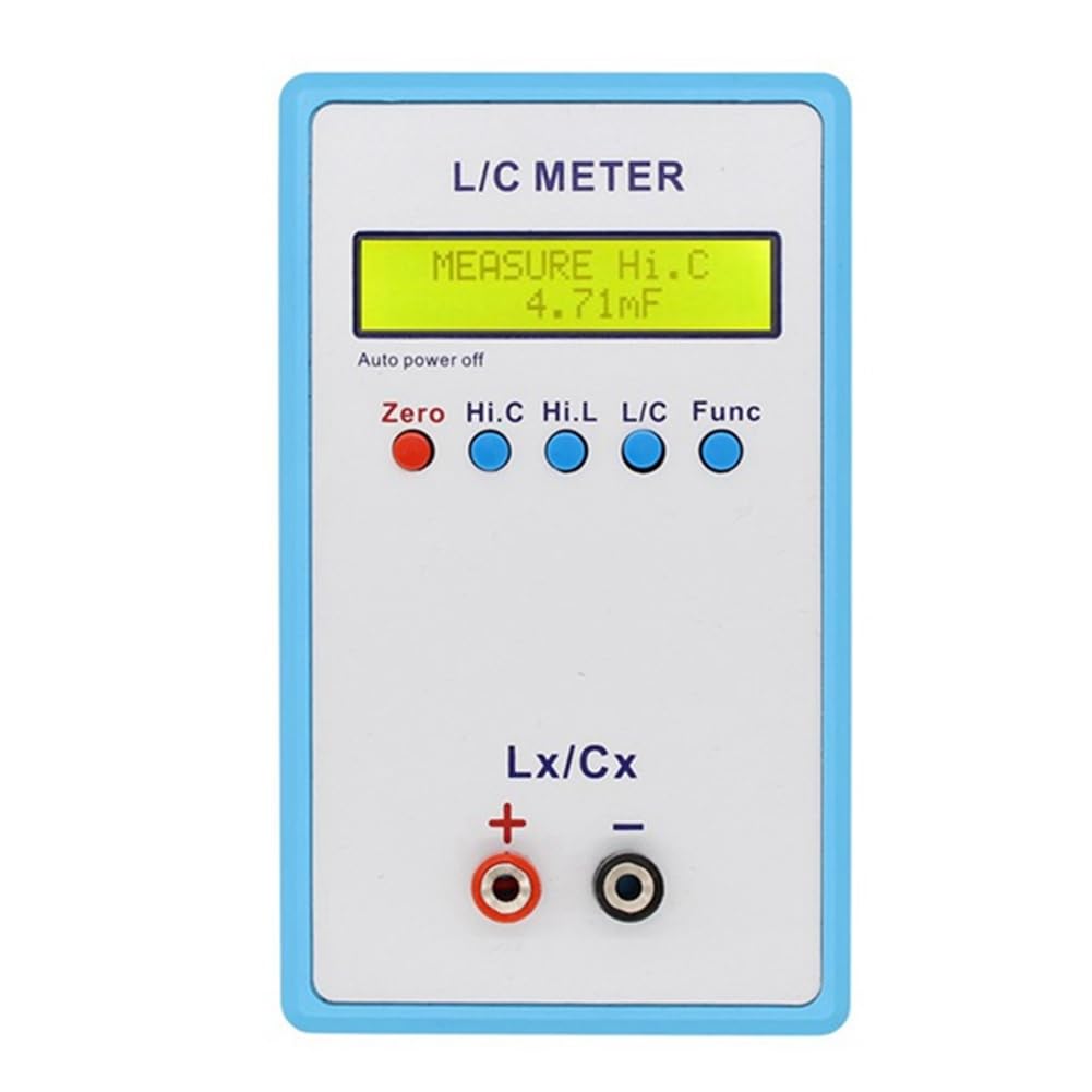 LC200A Medidor de Inductores y Condensadores de Montaje Superficial de Alta Precisión, Instrumento de Medición Portátil, Probador de Puente Digital LC