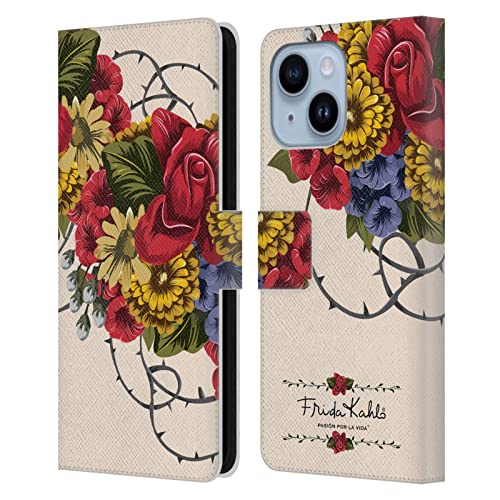 Housse iPhone 14 Plus Frida Kahlo vigne rouge pour vos sorties et voyages