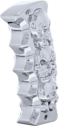 United Pacific Industries 70646 - Pomo de palanca de cambios de pistola cromado, paquete de 1