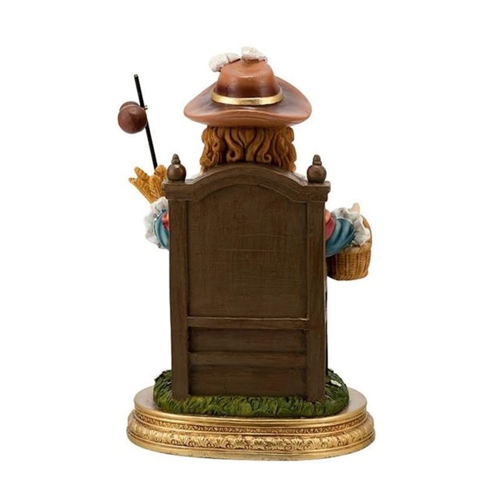 Santo Niño de Atocha Figura 20 cm. peregrino Trono Imagen Resina peana