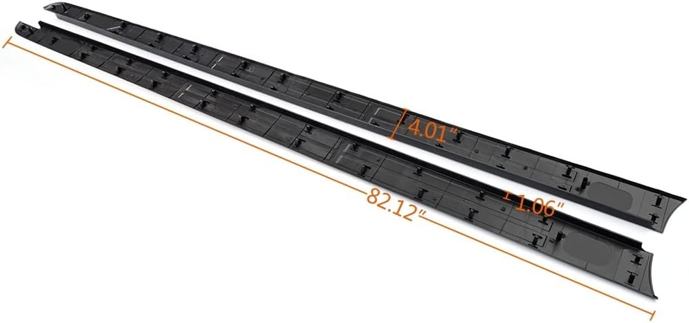 CHEDA Bed Right Left Side Panel Protector Top Cover Compatible with 2014 2015 2016 2017 2018 Toyota Tundra 6.5ft