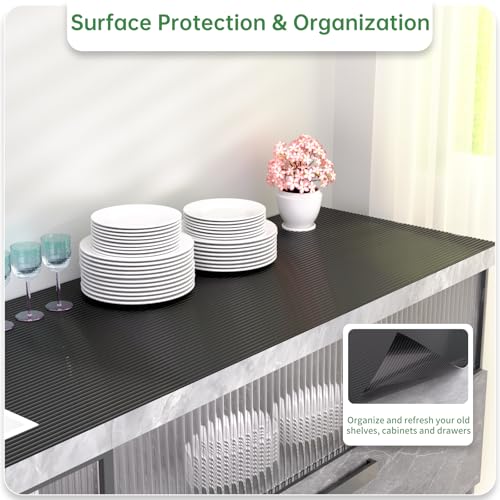 Shelf and Drawer Liner for Kitchen Cabinet Non-Adhesive 18IN x 20FT — view 5
