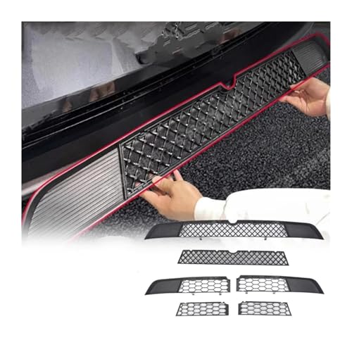 Rejilla entrada aire Tesla Model Y Juniper 2025 y protector parachoques delantero 3