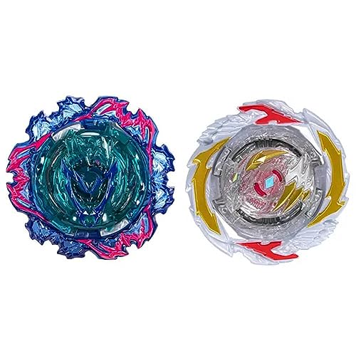 Beyblade Burst QuadStrike Gambit Dragon D8 and Ambush Achilles A8 Spinning Top Dual Pack, 2 Battling Game Top Toy for Kids Ages 8 and Up