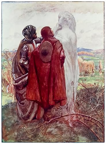Impression d'art mural beaucoup d'épouses des pèlerins par Byam Liston Shaw grand format 60x90cm