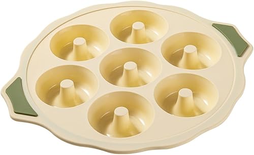 Molde de silicona para hornear, reutilizable, para magdalenas, muffins, dona, triangular, para pasteles, pudín de gelatina de chocolate, 7 cavidades