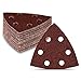 Price comparison product image Delta-Triangle Sanding Sheets 100 pieces  6-holes  93 x 93 x 93 mm  grain 60  for Delta Sanders/Multi-Sanders  Triangle Grinding-Pads  Sanding-Paper