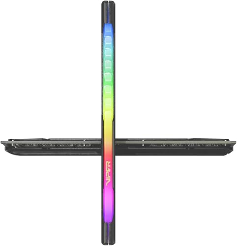 Miniatura 13 de Patriot Viper Steel RGB DDR4 RAM 16GB (2X8GB) 3200MT/s CL16 1.35v UDIMM Kit de memoria para juegos de escritorio compatible con XMP - PVSR416G320C6K
