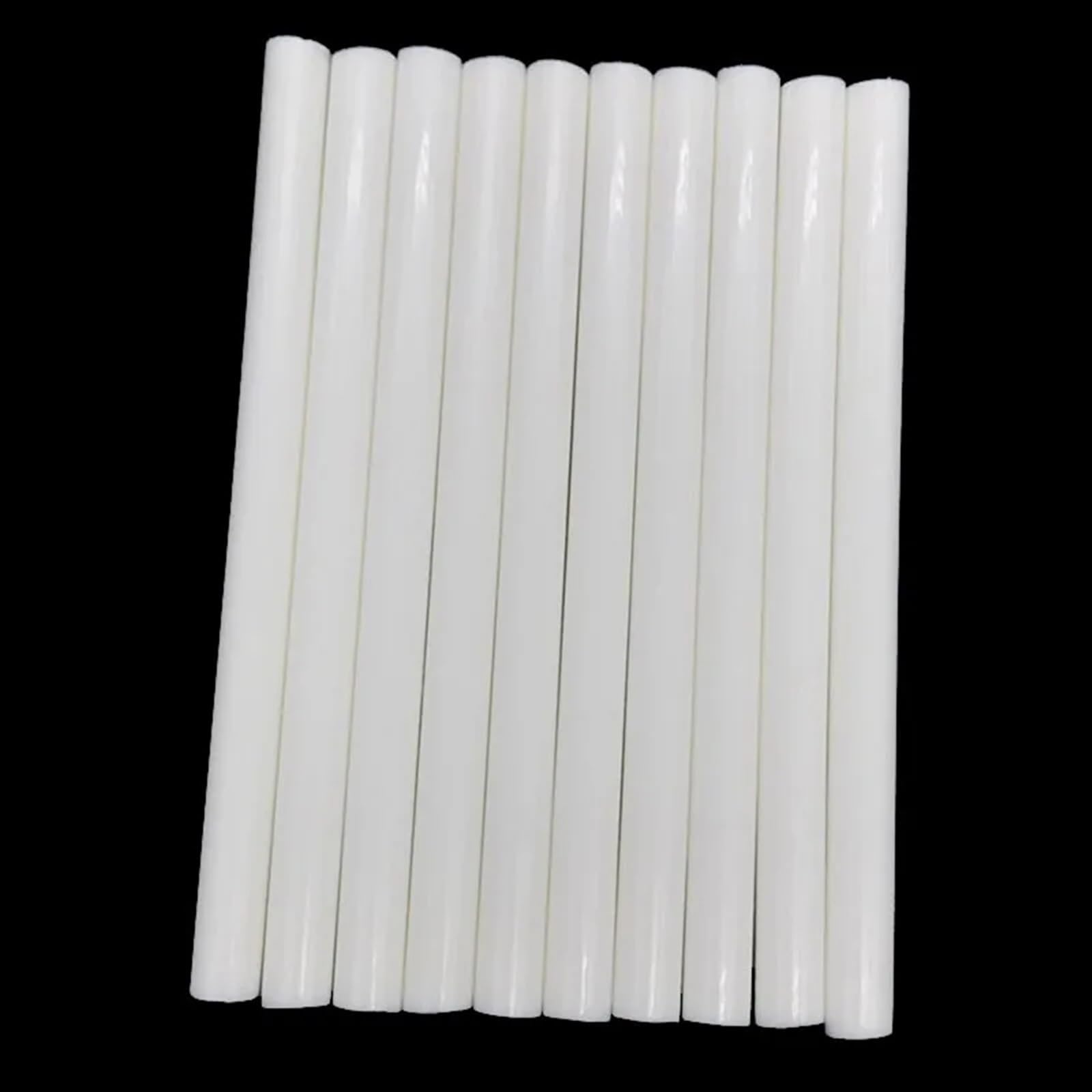 Bâtons de Colle Chaude Lot de 50 bâtons de Colle thermofusible de Couleur Blanche de 7 mm for réparation Audio de Voiture