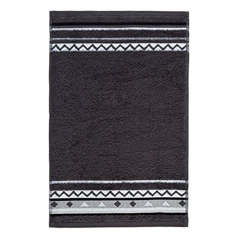Möve Graphite Guest Towel, Cotton, 30 x 50 cm Cover