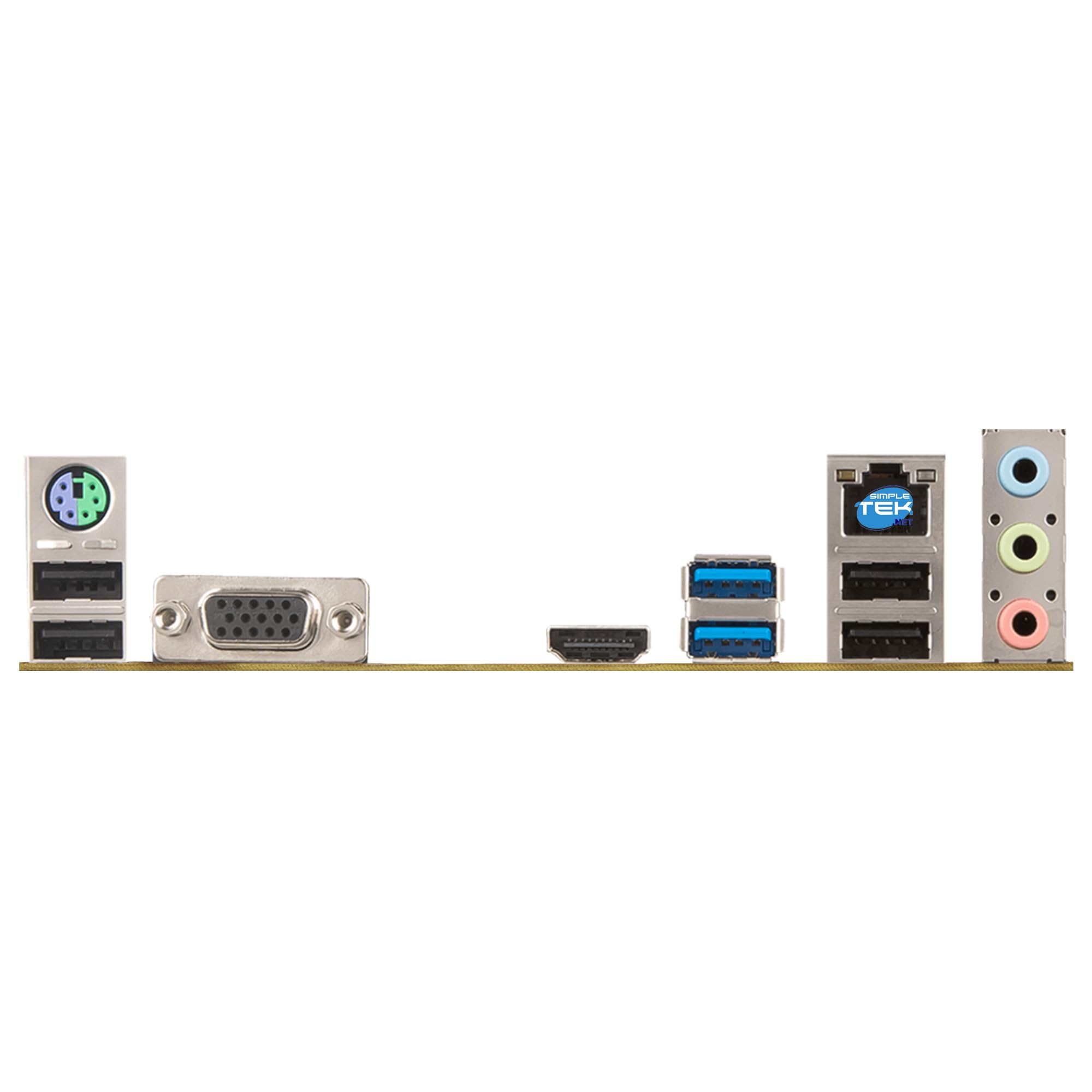 SIMPLETEK - Scheda Madre Micro ATX Socket LGA 1151 V2 per Processori di 8° e 9° Generazione Supporto DDR4 con HDMI, VGA e LAN Gigabit (Ricondizionato)