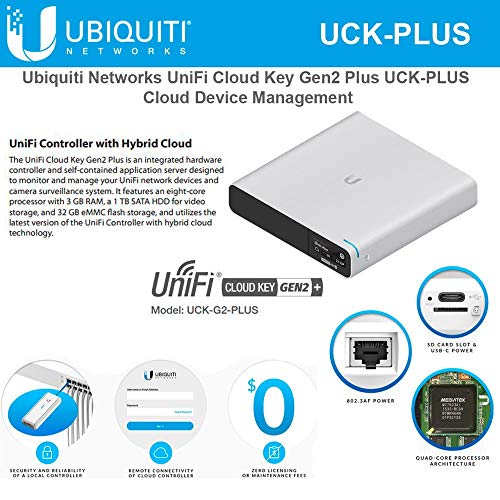 Ubiquiti UniFi Cloud Key Gen2 Plus (UCK-G2-PLUS), Single,dual band - Image 5