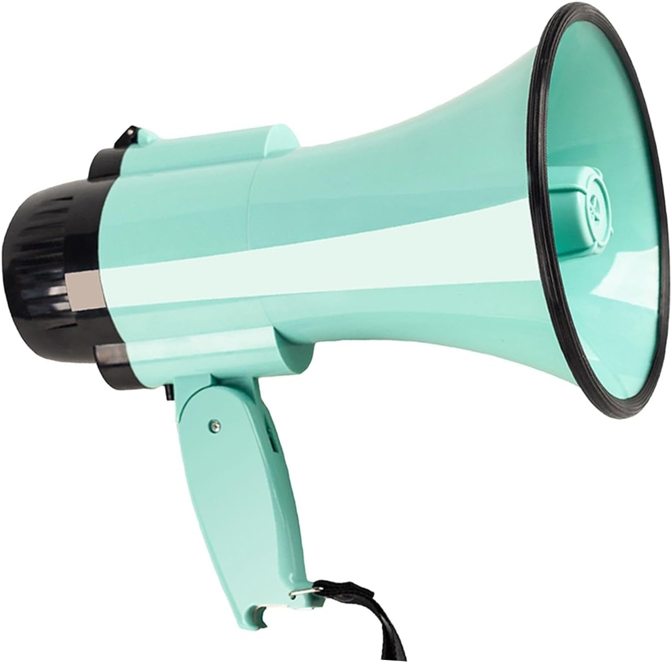 harayaa Handheld Megaphone Portable Speaker Bullhorn Siren Recording Lightweight Pp Material Easy to Carry Suitable for Outdoor Events Emergency