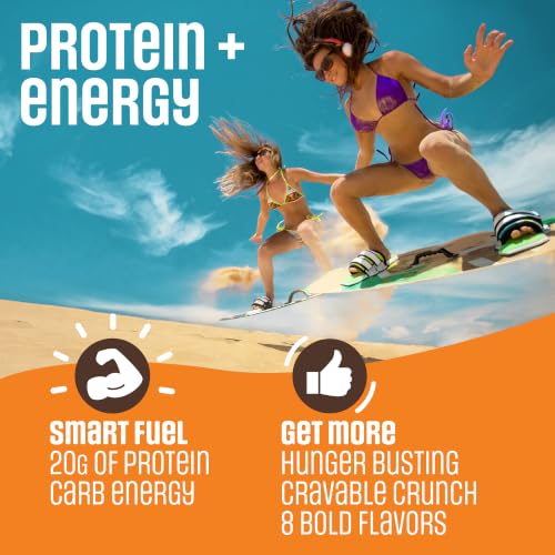 Image of Lenny & Larry's FITZELS Protein Pretzels [Beastly Buffalo] - 8 x 3oz Bags of High Protein Snacks with 20g Plant Based Protein - Vegan Snack - Incredibly Tasty with Salty Crunch
