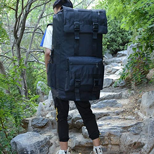 Plecak turystyczny 120L Męska torba turystyczna Plecak kempingowy Duży odkryty Wspinaczka Trekking Podróże Taktyczne torby Torba bagażowa Wojskowy ramię (kolor: CP)