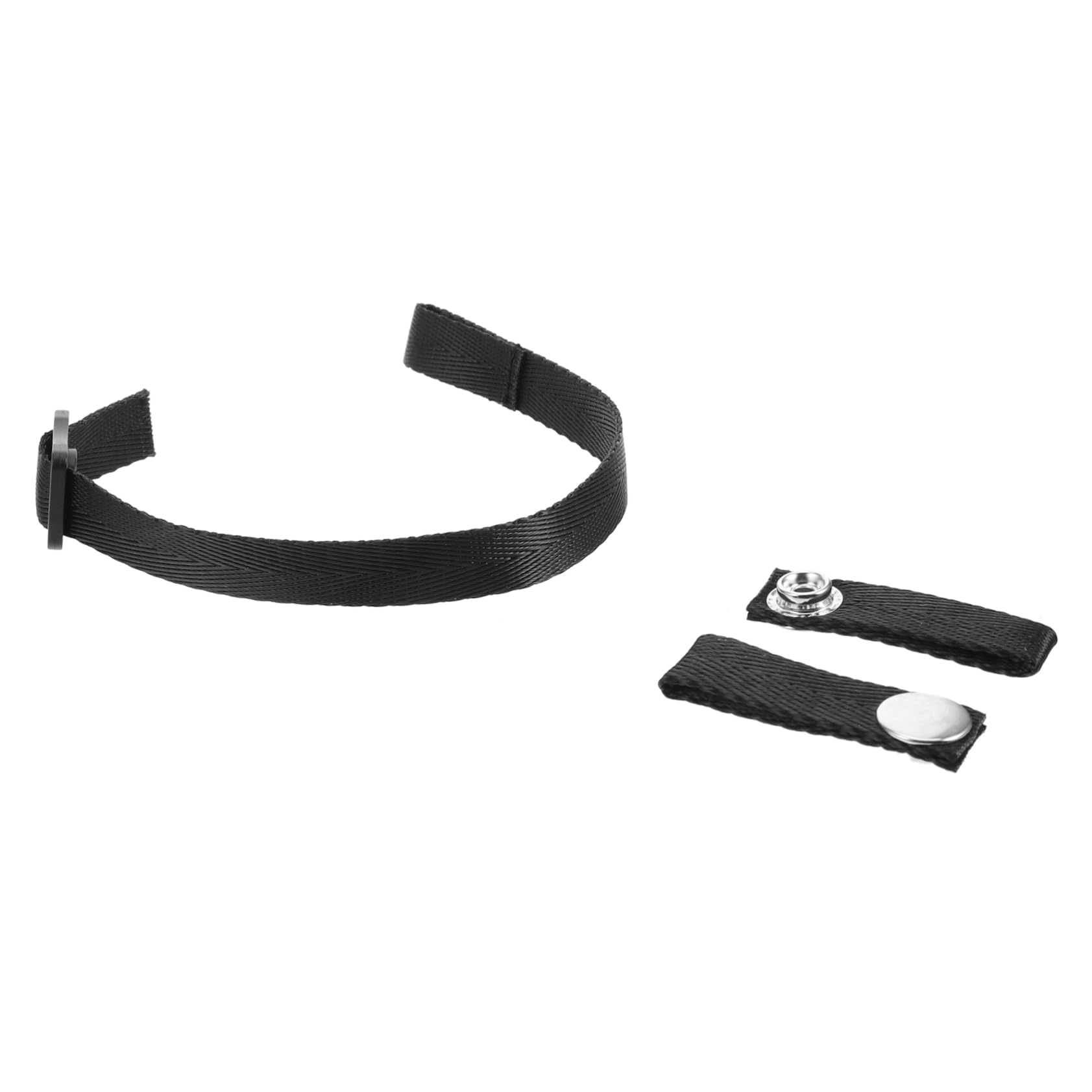 Toyvian Accesorios para la Barbilla del Casco Correa de la Barbilla del Casco Acolchado Protector Hebilla Correa de Cadena de Casco Suministros de Correa de Casco Poliéster Negro