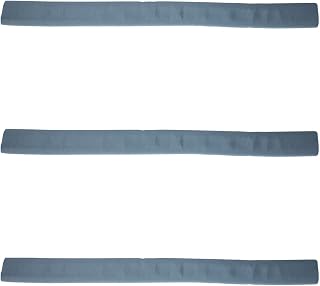 TEHAUX 3pcs Twin Door Draft Stopper Grey Door Bottom Seal Strip Noise Blocker Windproof Weatherstripping for Home Dorm Wear-Resistant Multipurpose Breeze Blocker