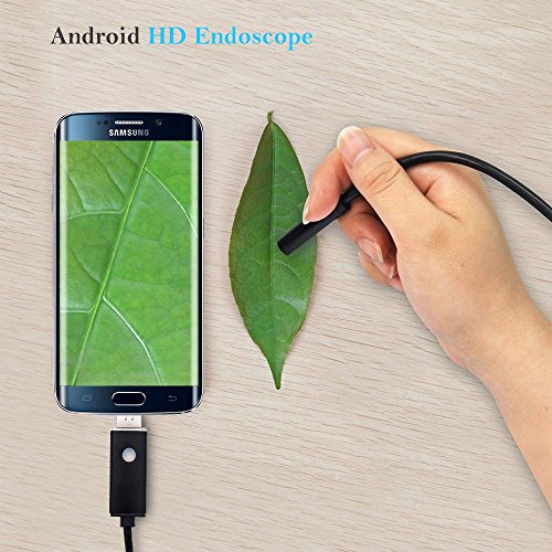 Endoskop Kamera Iphone - HugeAuto DEB Endoskop IP67 Wasserdichte 10M Kamera Endoskop 6 LED Android Endoskop Endoskop… – Bild 3