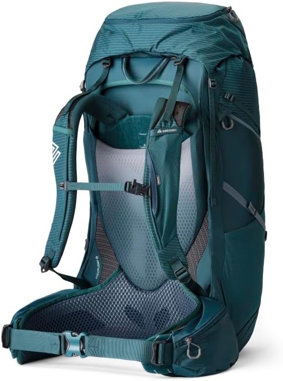 Gregory Maven 68L Women's Backpacking Pack, Breathable Backpanel and Shoulder Harness, Built-In Hydration Sleeve (Reservoir Not Included), Extra Small/Small, Ocean Slate