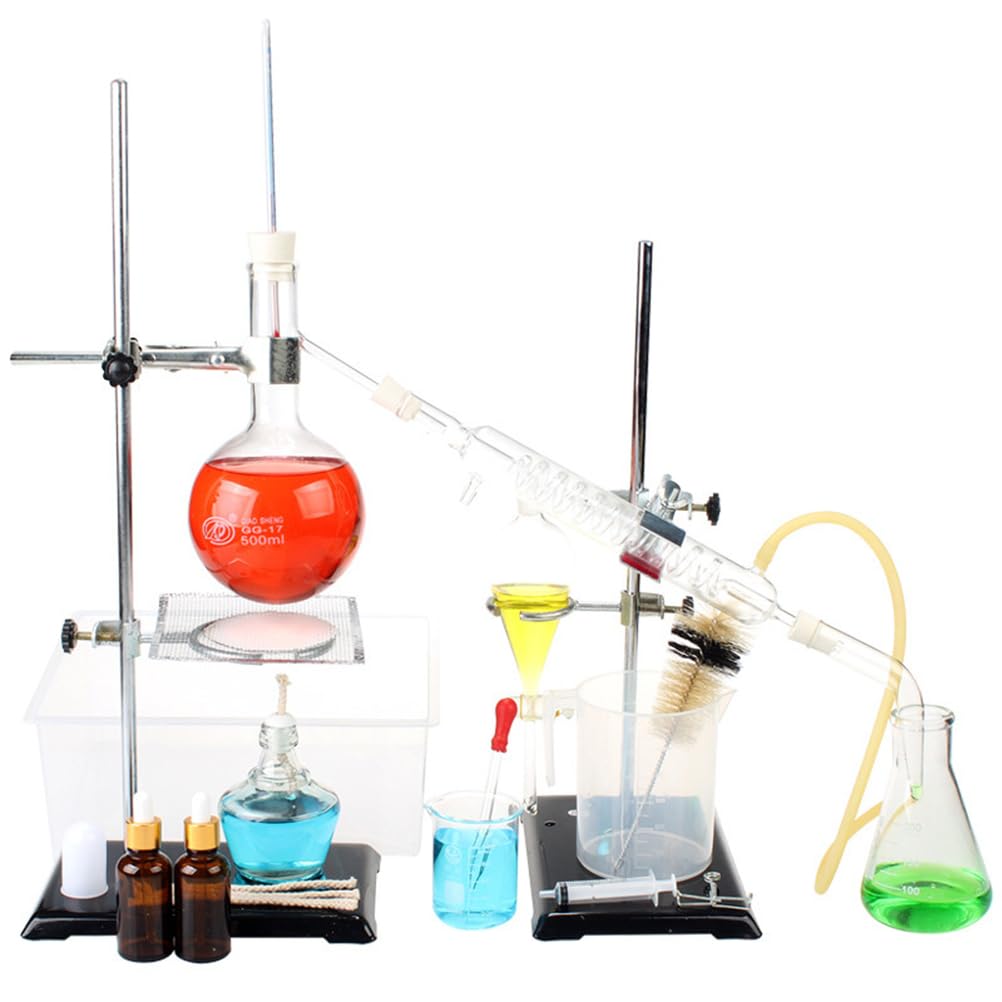 Kit di vetreria da laboratorio per la produzione di oli essenziali