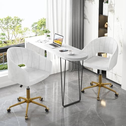 Sillón Terciopelo Blanco Perla Ajustable miniatura 1