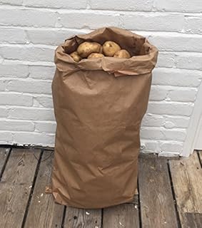 5 x Nutley's 25kg Paper Potato Sacks Harvest Store Vegetables