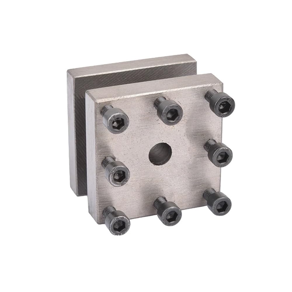 Soporte metálico for portaherramientas cuadrado, For con tornos WM210V-212, BHC210, HS210, JY210V, CTC210, repuestos universales(Quenching)