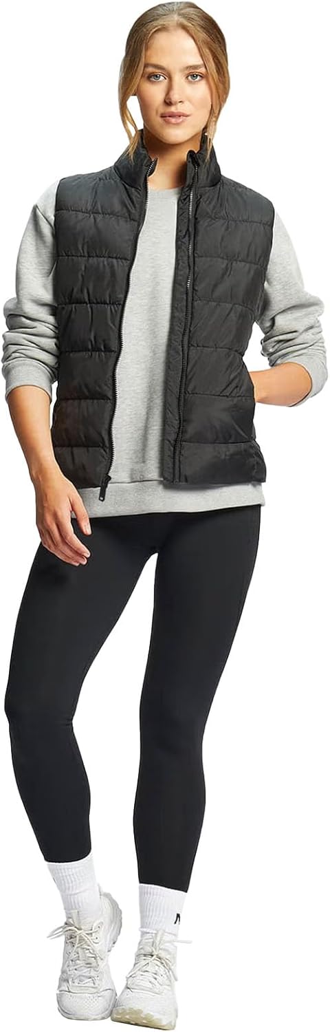 Zukela Women's Puffer Vests Slim Fit Full Zip Quilted Sleeveless Puffy Jacket for Womens Water-Resistant Outdoor Sport Coat - Image 5