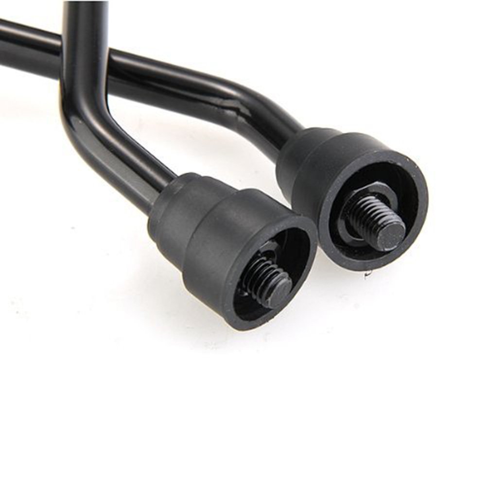 ViZe 8mm Retrovisores Moto Laterales Universal Espejos Moto Para Moto Scooter Street Bikes Sport Bikes (Rosca todo a la DERECHA)