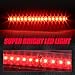 Auto Dynasty Full LED 3rd Third Tail Brake Light High Mount Stop Lamp Compatible with 1997-2004 Ford F-150 Heritage F-250 Black Housing