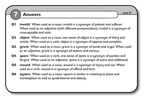 11+ Verbal Reasoning Flashcards (Letts 11+ Success) - Image 7