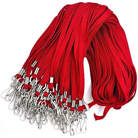 Bird Fiy 100 Pack Black Lanyards Cover