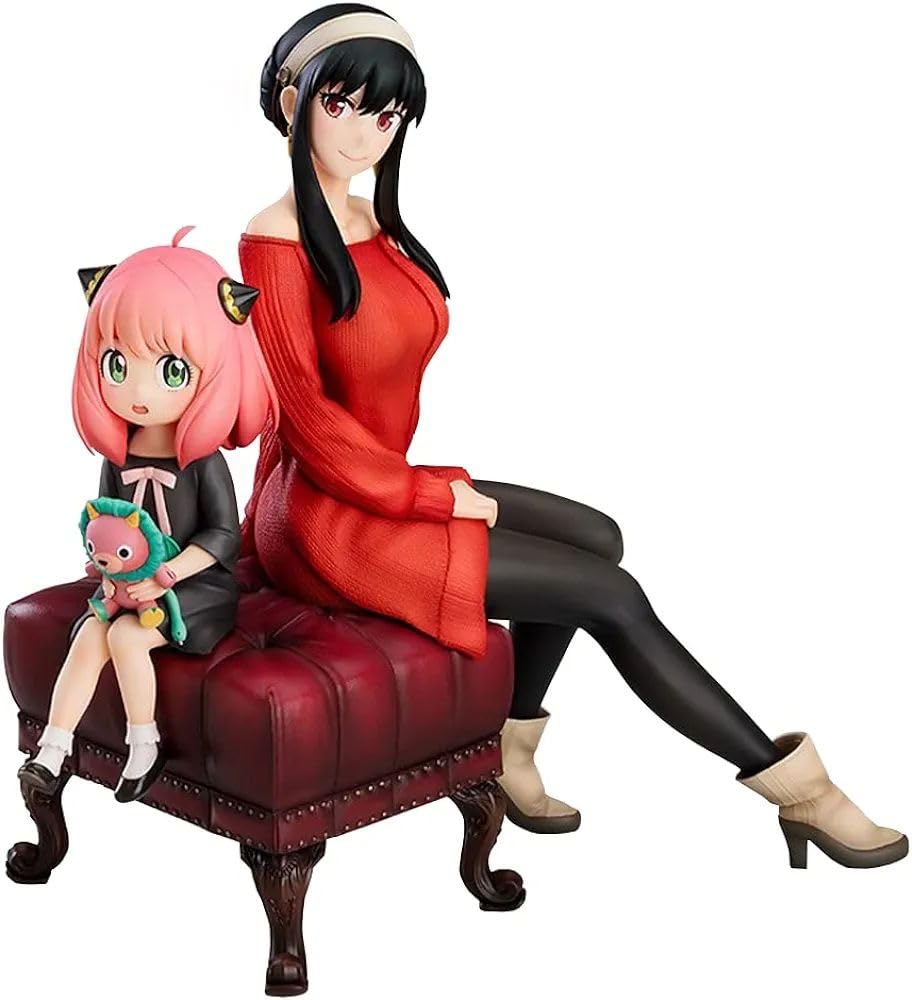 Trunkin Spy x Family 15 Cm Yor Forger and anya forger Set of 2 Sitting on a Stool at Home Figurine (B0DHXWJK59) Amazon Price History, Amazon Price Tracker