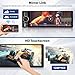 Inefala Autoradio Bluetooth 1 Din mit Wireless Carplay und Android Auto Radio mit 6,28-Zoll-Bildschirm mit Bluetooth, Mirror Link, unterstützt FM/RDS, EQ, USB, Typ C, AUX, USB-Aufladung